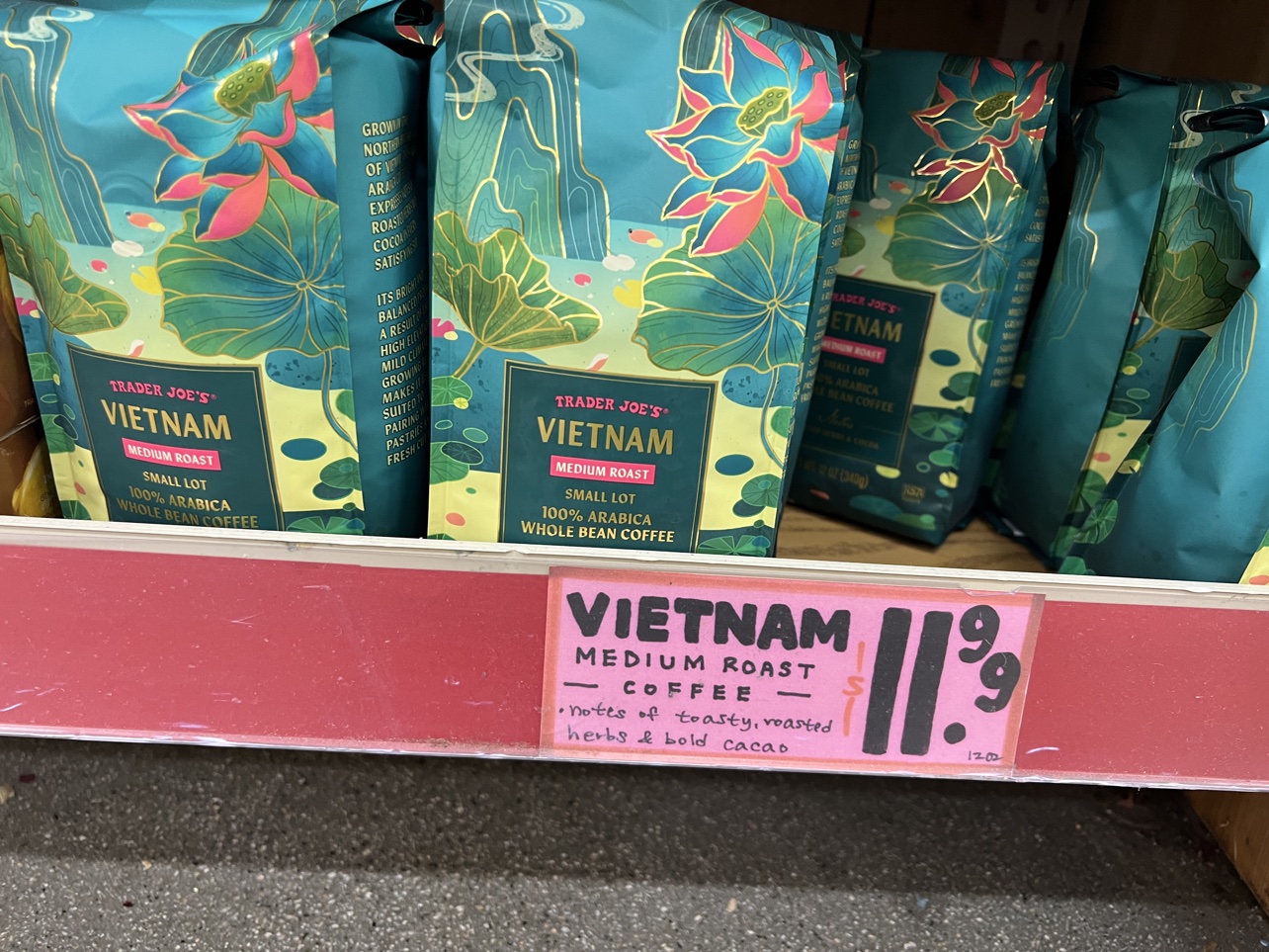 Trader Joe's 越南中焙咖啡豆